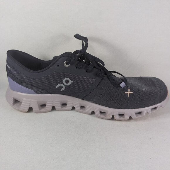 On Cloud X 3 Shoes Women's 9 Running Athletic Shoes Blue Gray Purple 60.98097 - Picture 15 of 16